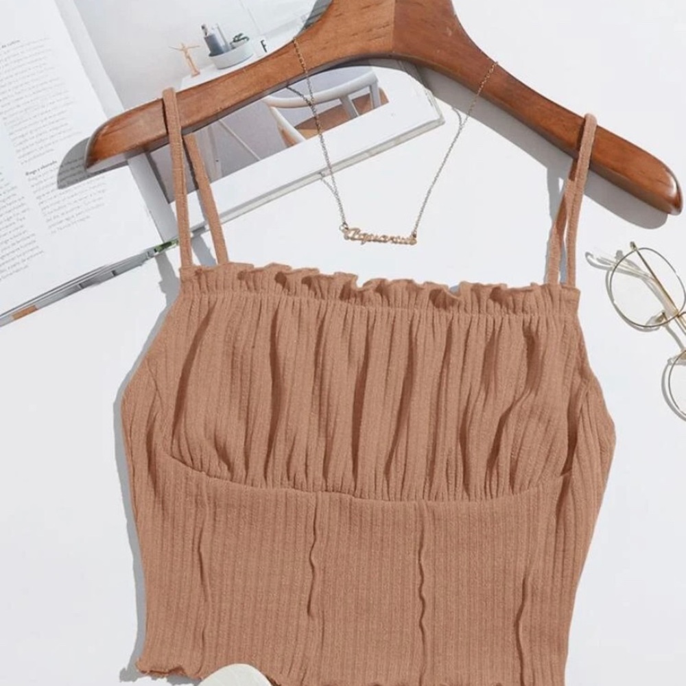 Brown Tank Top